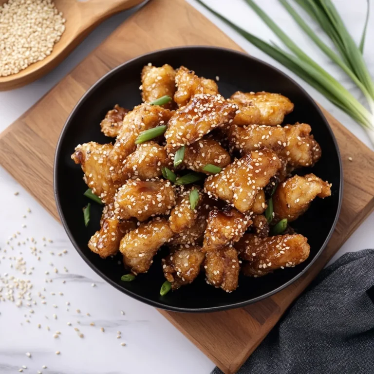 Easy Sesame Chicken Recipe