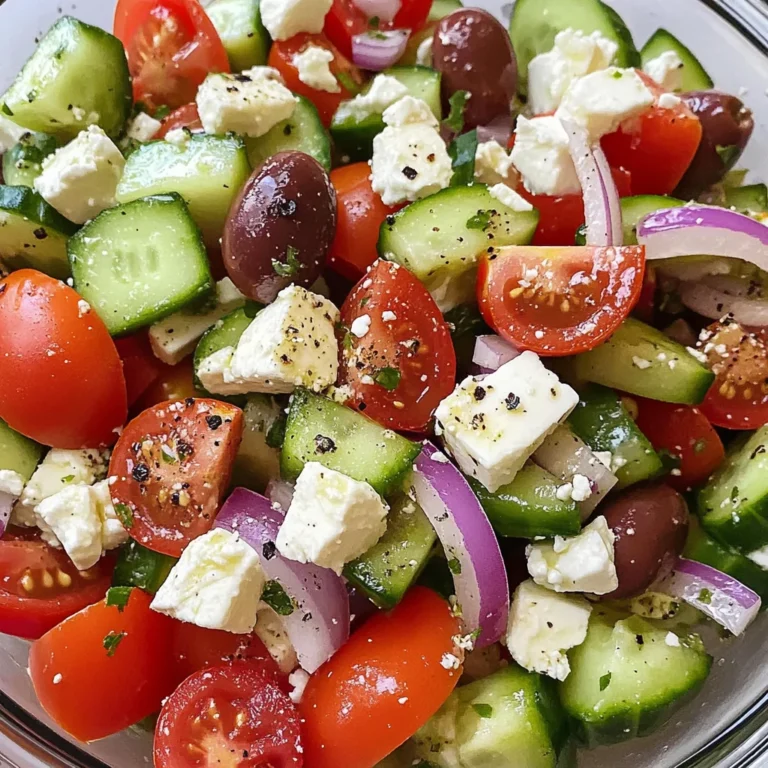 Best Greek Salad Recipe