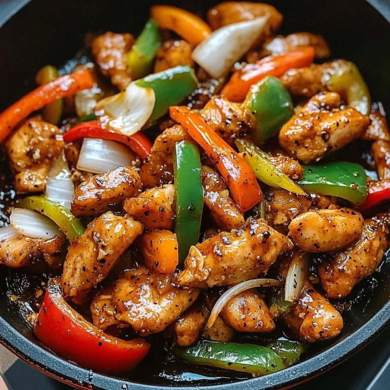 Black Pepper Chicken