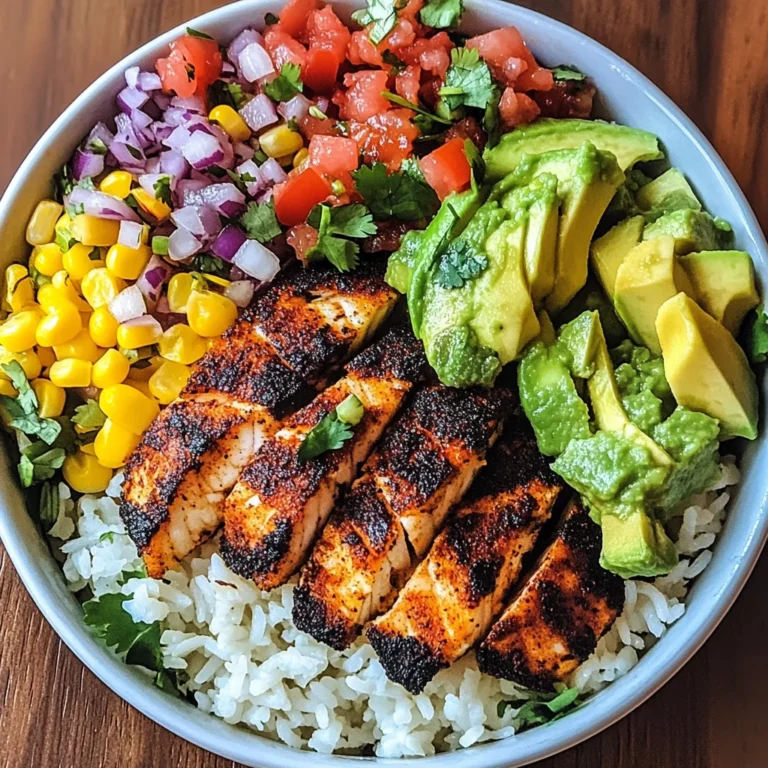 Blackened Fish Taco Bowls