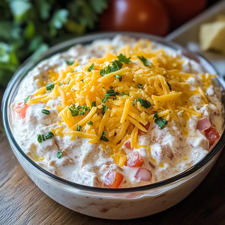 Boat Dip (Rotel Ranch Taco Dip)