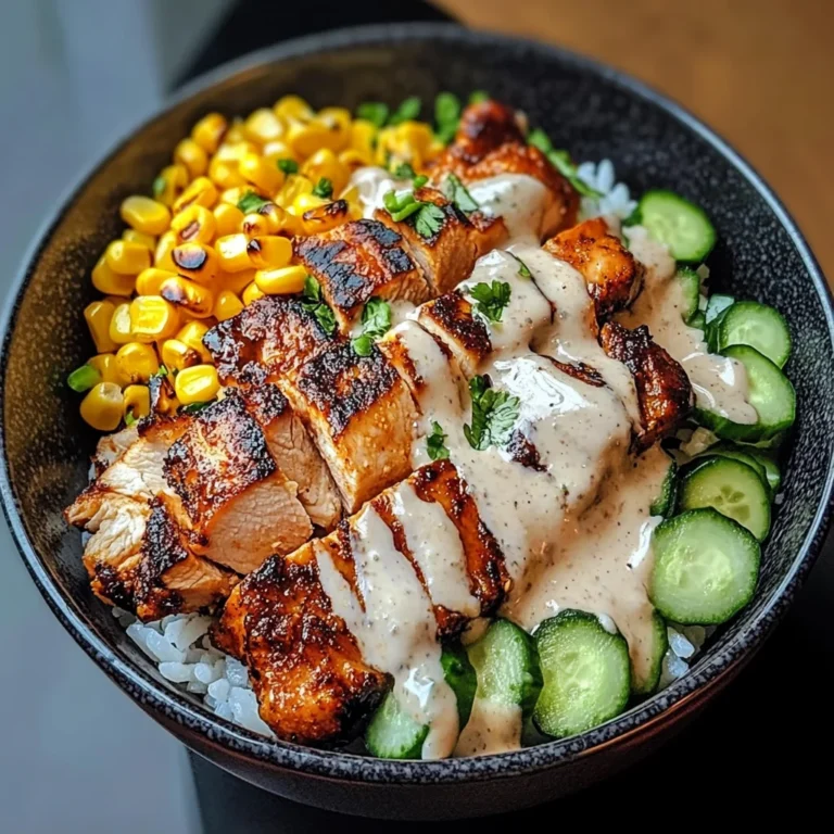 Chipotle Chicken Bowl With Corn