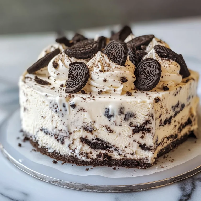 Cookies and Cream Ice Cream Cake