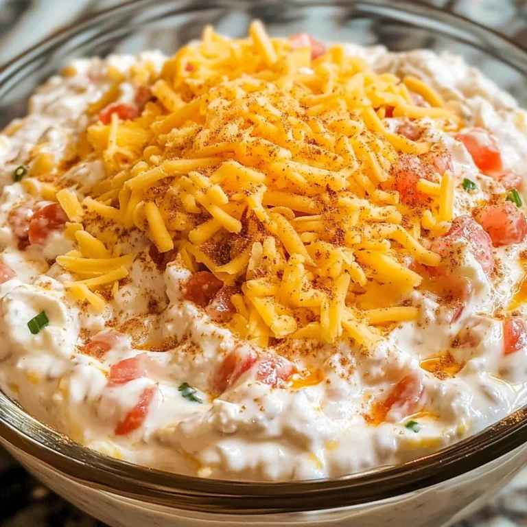 Creamy High-Protein Pool Dip (Boat Dip)