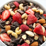 Dark Chocolate Trail Mix Recipe {Heart Healthy}