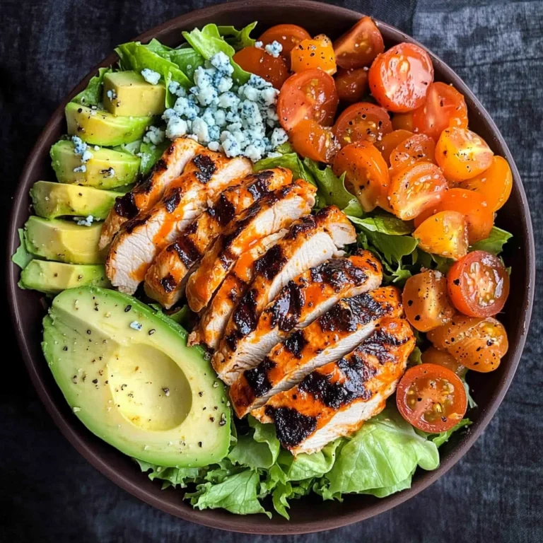 Grilled Buffalo Chicken Salad