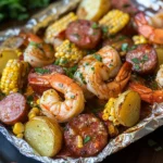 Grilled Shrimp Boil Packets