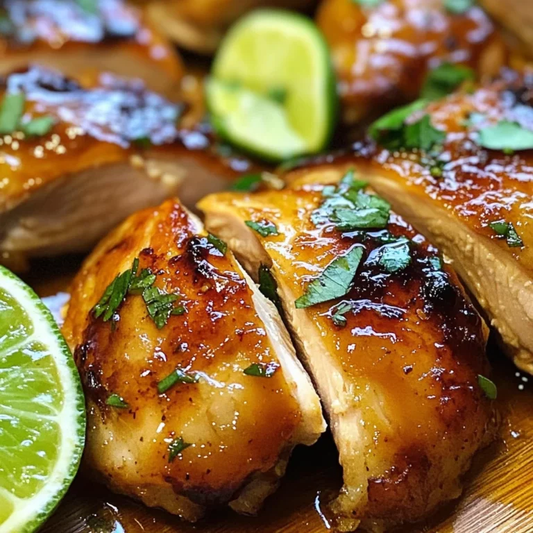 Honey Lime Chicken