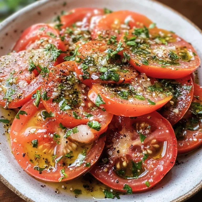 Marinated Tomatoes