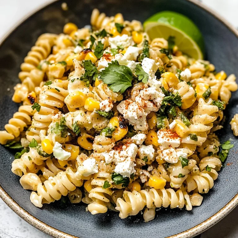 Mexican Street Corn Pasta Salad