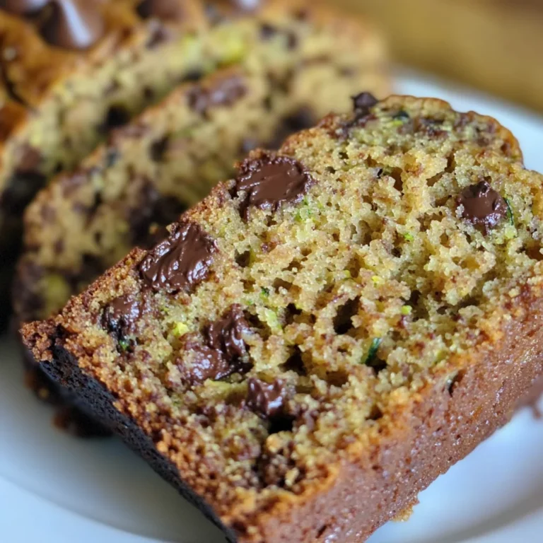Mom's Perfect Chocolate Chip Zucchini Bread