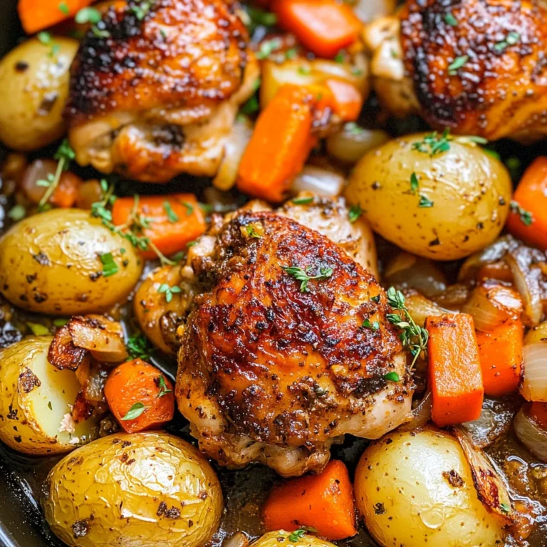 One-Pan Chicken and Potatoes