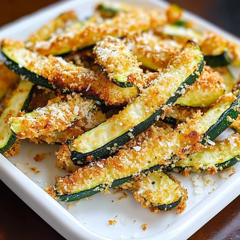 Parmesan Zucchini Fries
