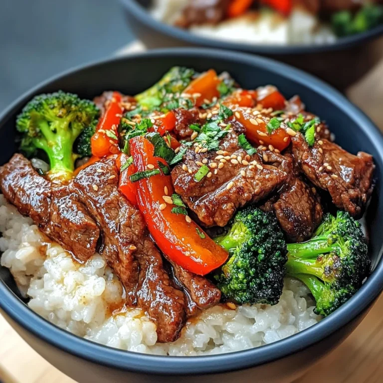 Spicy Beef And Broccoli Rice Bowls