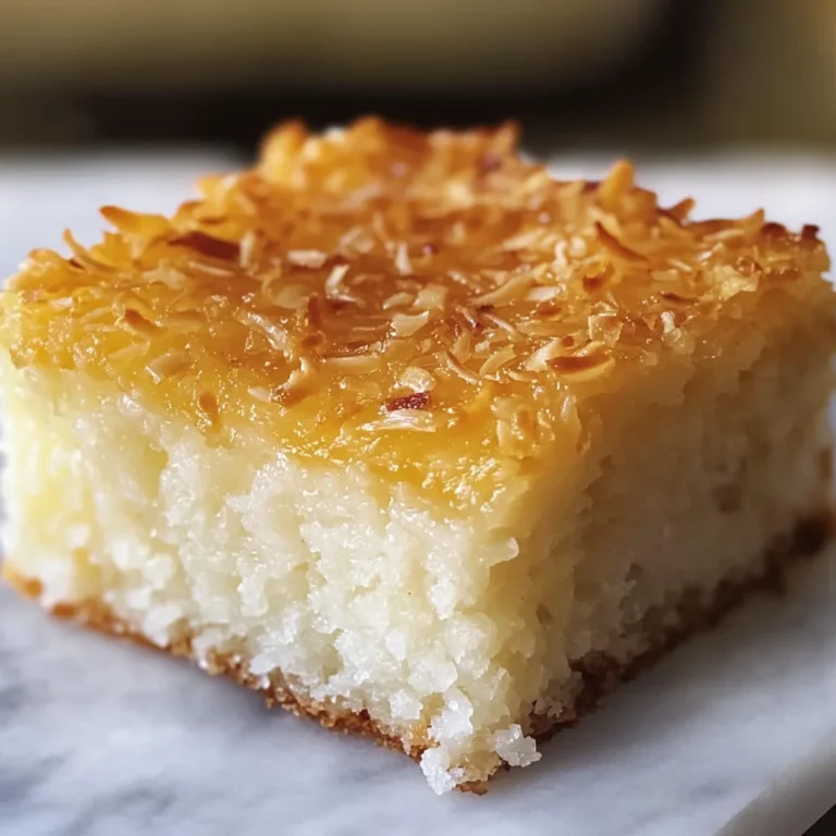 Sticky Coconut Cake
