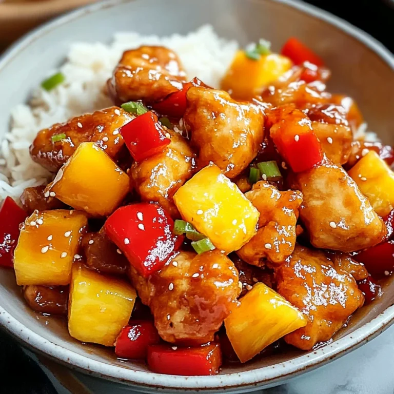 Sweet And Sour Chicken Recipe