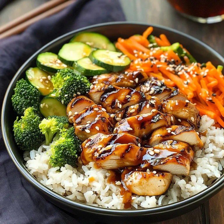 Teriyaki Grilled Chicken and Veggie Rice Bowls