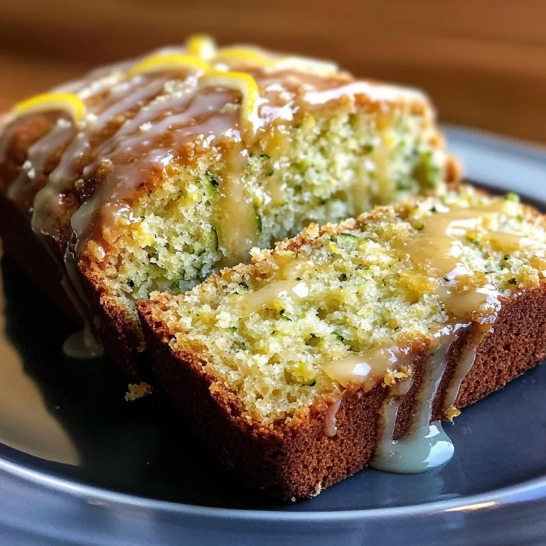 Ultra Moist Lemon Zucchini Bread Lemon Glaze: 1 Secret for Amazing Flavor