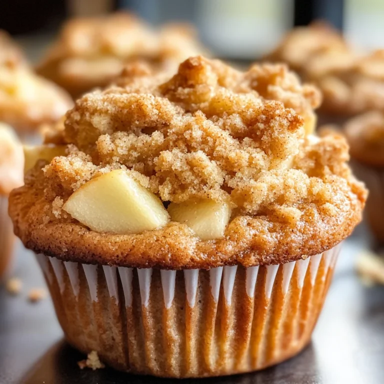 Apple Crumble Muffins
