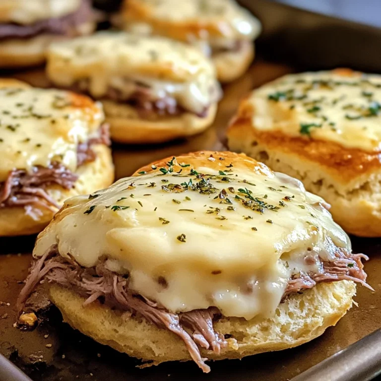 Baked French Dip Biscuits Recipe: A Comforting, Family-Friendly Meal