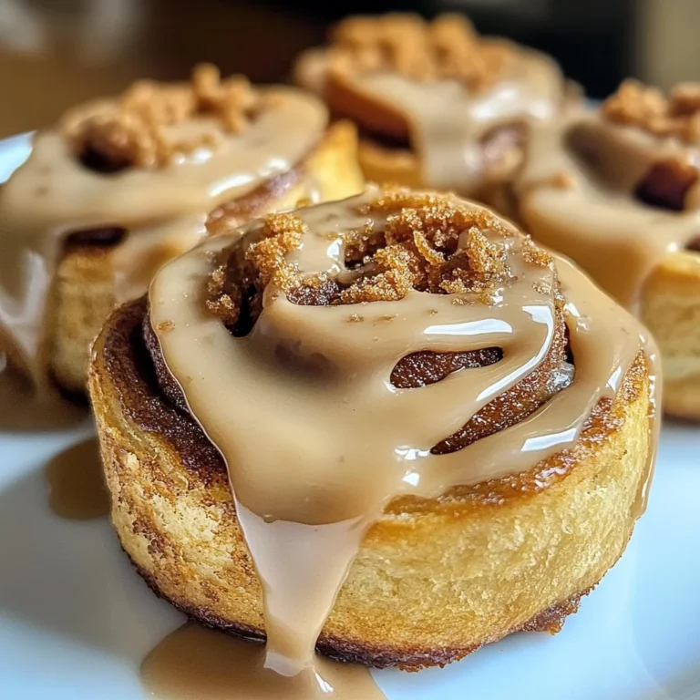 Biscoff Cookie Butter Cinnamon Rolls Recipe