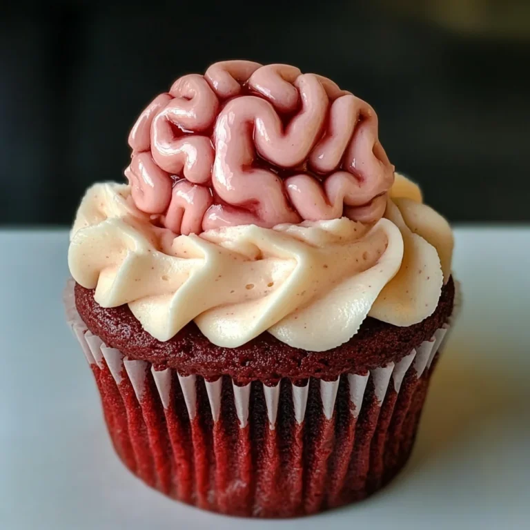 Bleeding Brain Cupcakes