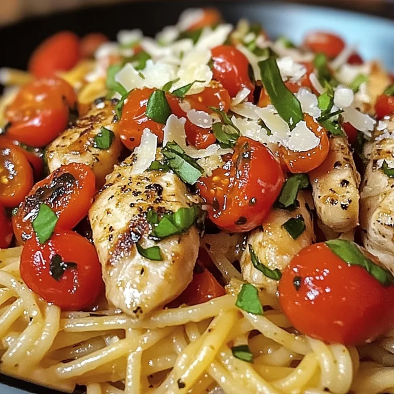 Bruschetta Chicken Pasta