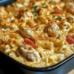 Cajun Cream Cheese Chicken Pasta Bake Recipe