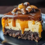Caramel Brownie Cheesecake