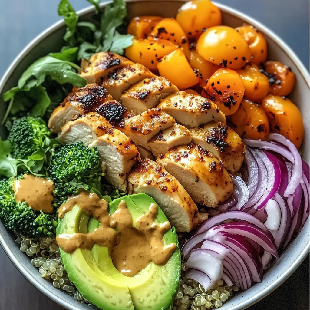 Chicken & Sweet Potato Buddha Bowl