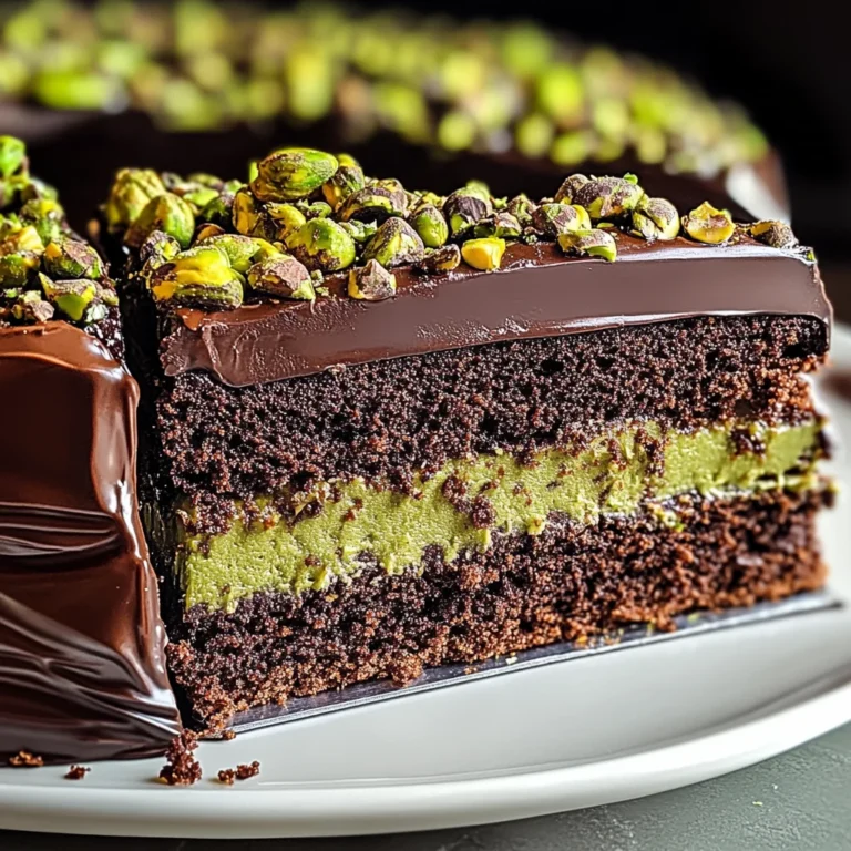 Dubai Chocolate Cake