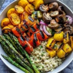 Grilled Veggie Bowl with Quinoa