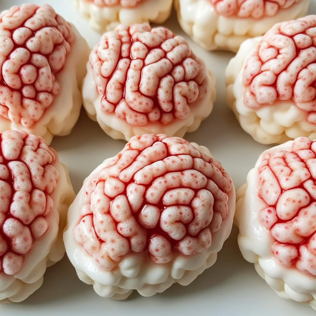Marshmallow Rice Bubbles Halloween Brains