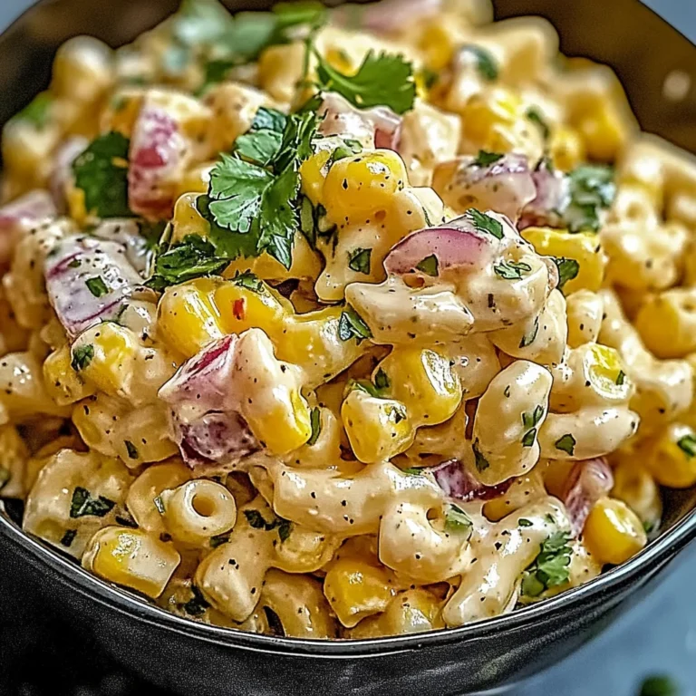 Mexican Street Corn Pasta Salad is a must-try dish!