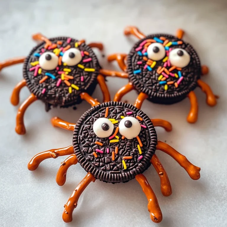Oreo Spider Halloween Cookies