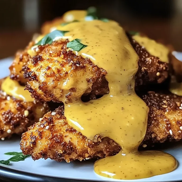 Pretzel Chicken with Mustard-Cheddar Sauce: An Amazing Ultimate Recipe