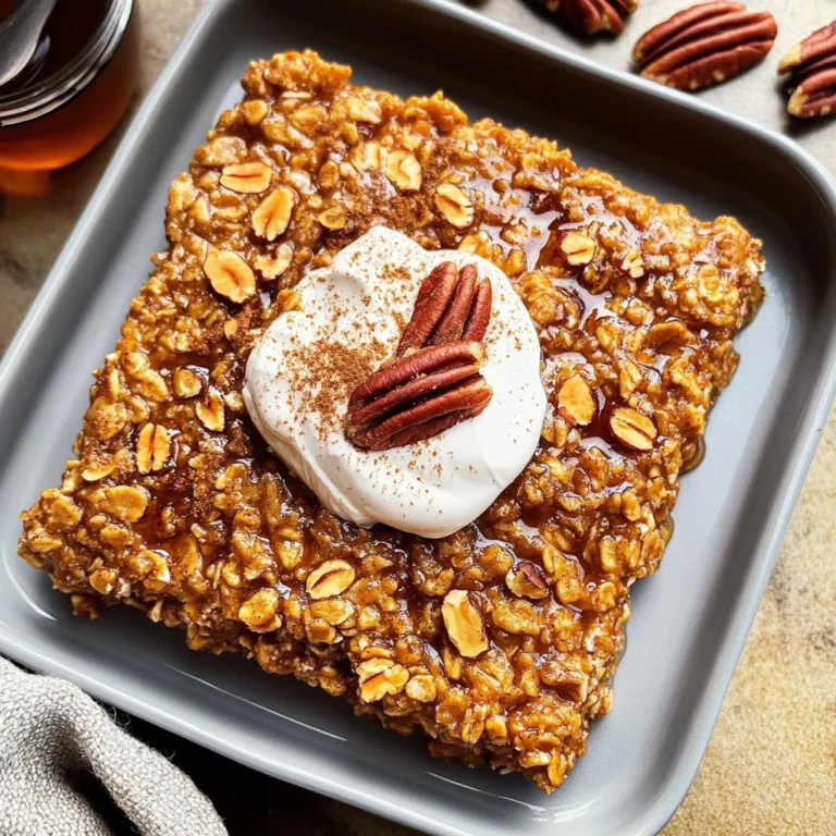 Pumpkin Baked Oatmeal