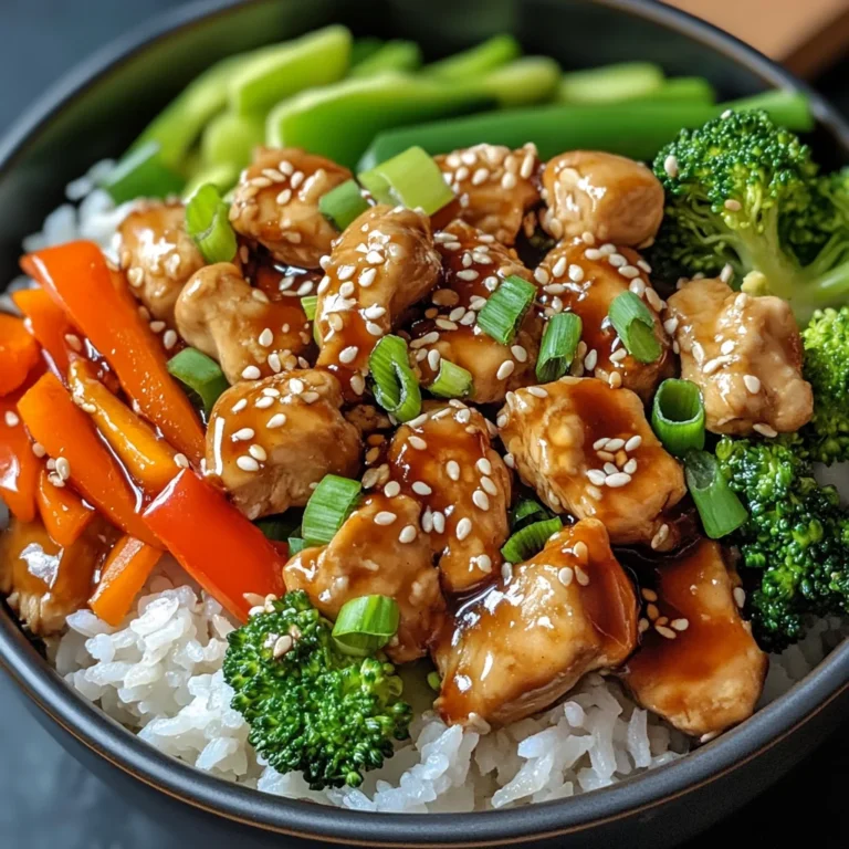 Teriyaki Chicken Rice Bowl