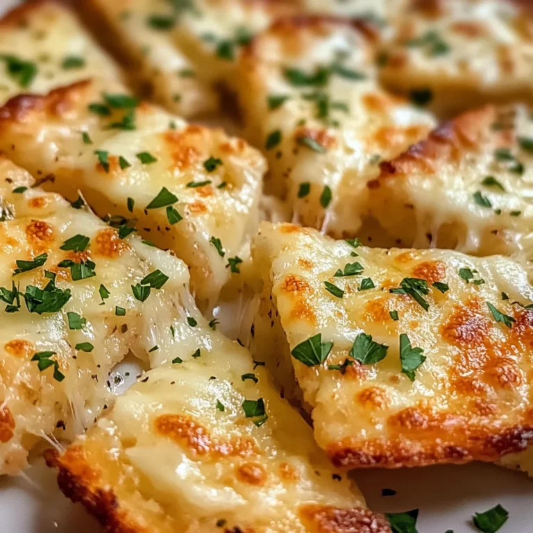 Air Fryer Cheesy Tortilla Garlic Bread