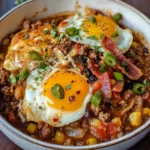 Breakfast Chili and Eggs