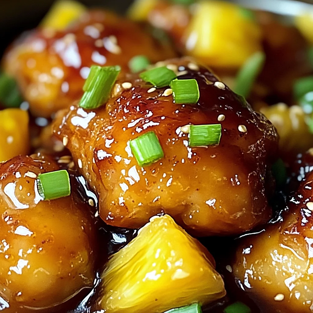 Brown Sugar Pineapple Chicken