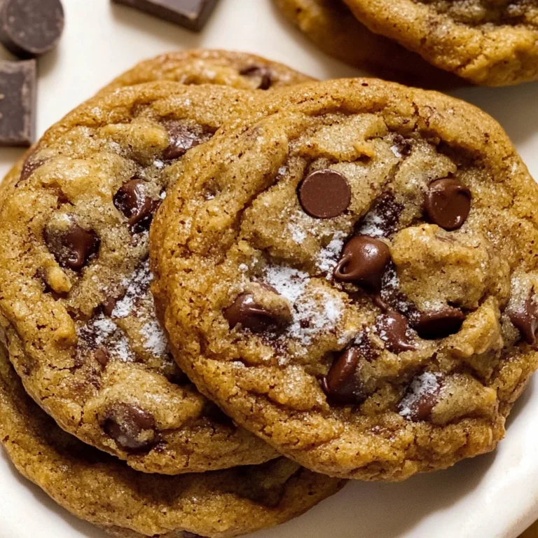 Chewy Pumpkin Chocolate Chip Cookies