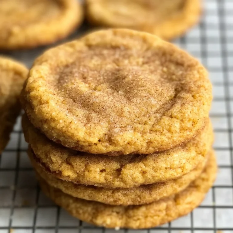 Chewy Pumpkin Snickerdoodles Recipe