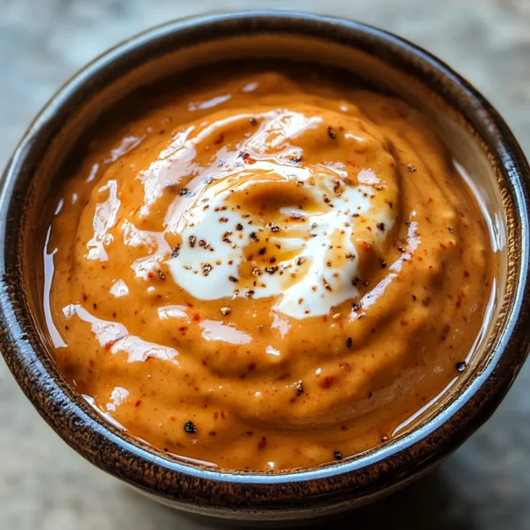 Chipotle Sauce with Garlic and Sour Cream