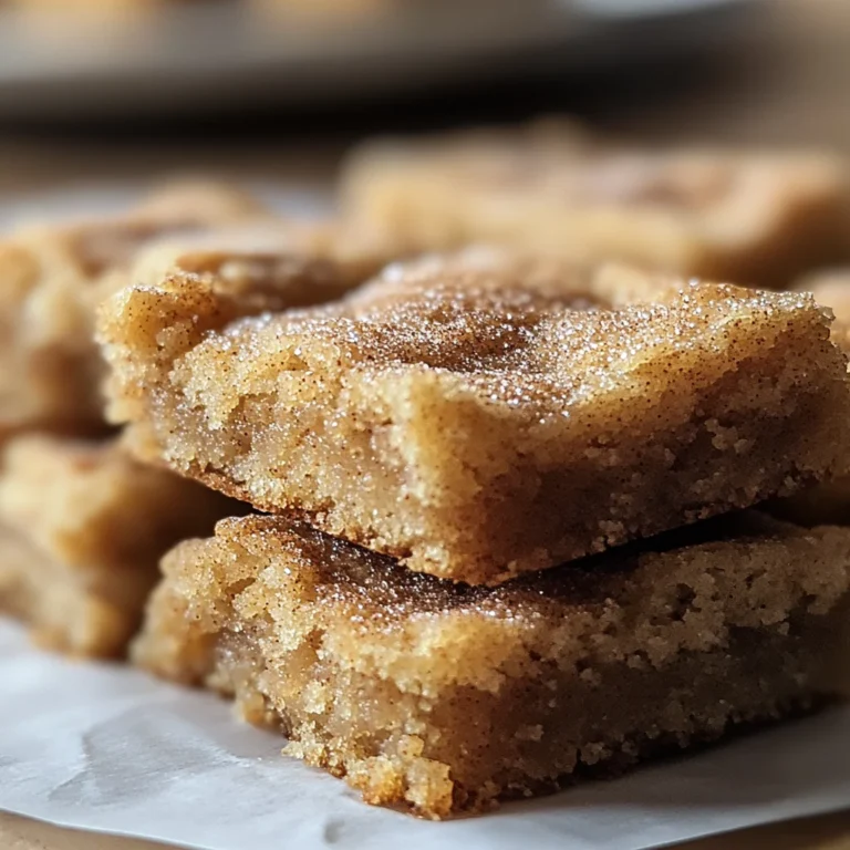 Cozy and Sweet Honey Cinnamon Dessert: Cinnamon Sugar Blondies to Bake Anytime