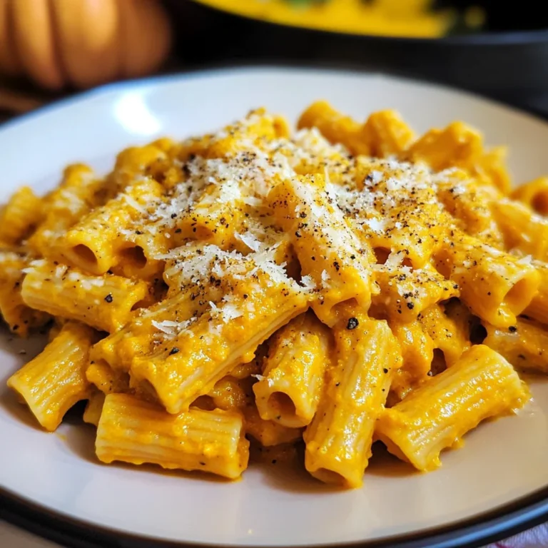 Creamy Parmesan Pumpkin Pasta