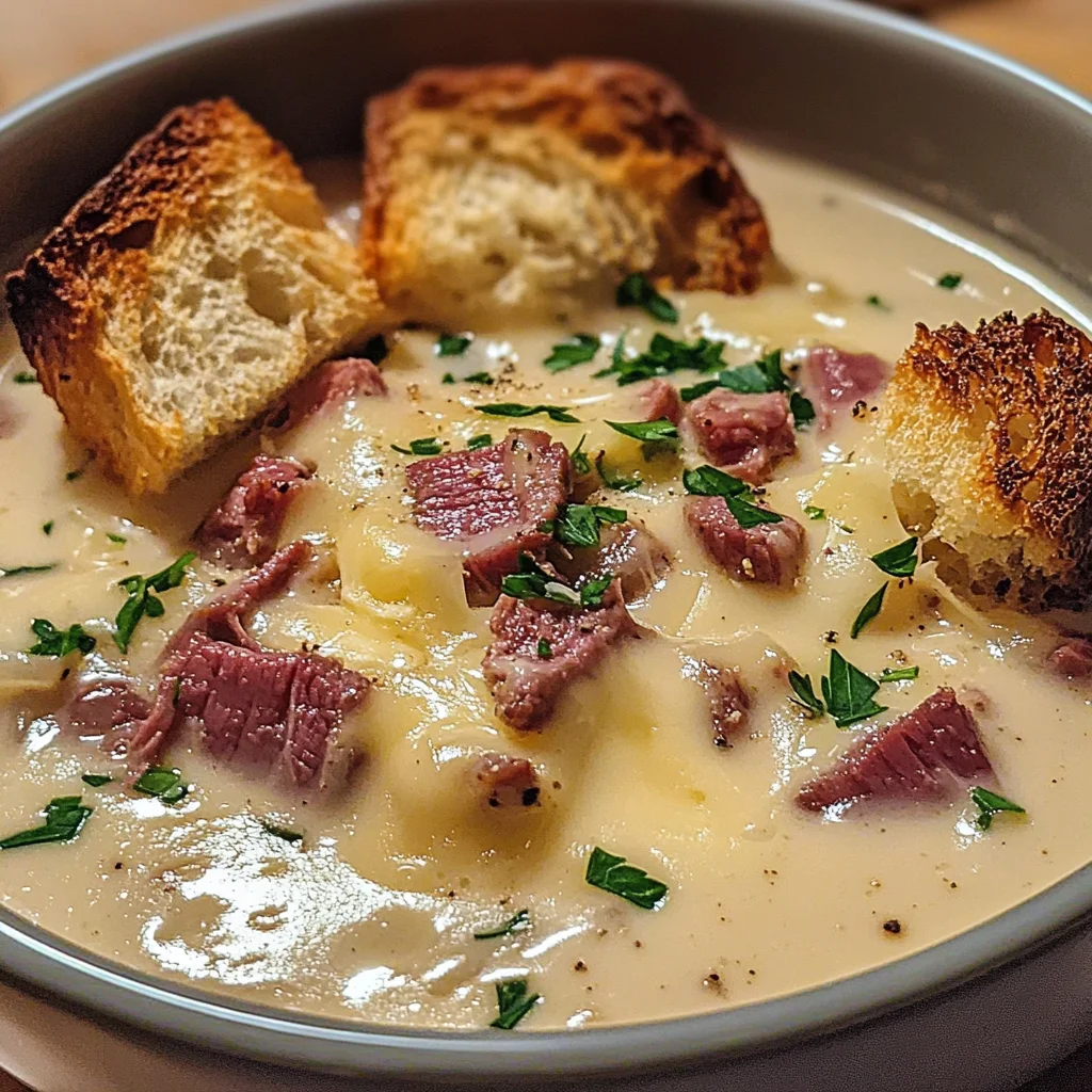 Creamy Reuben Soup: A Delicious Twist on a Classic