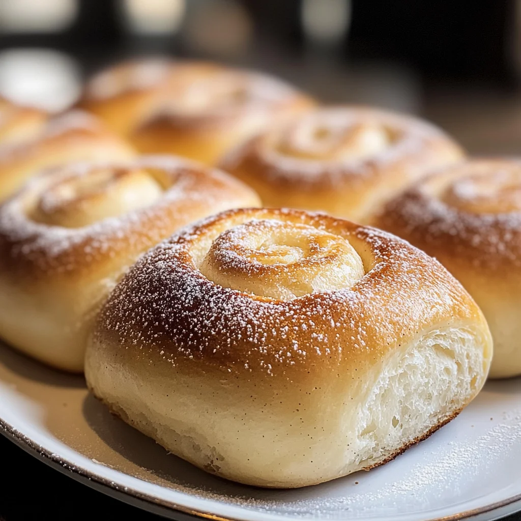 Delicious Vanilla Pan de Mallorca Rolls