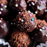 Double Chocolate Brownie Truffles (3 ways!)