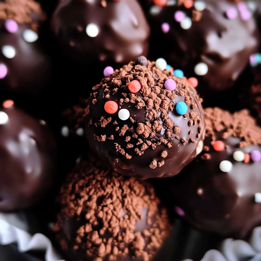 Double Chocolate Brownie Truffles (3 ways!)